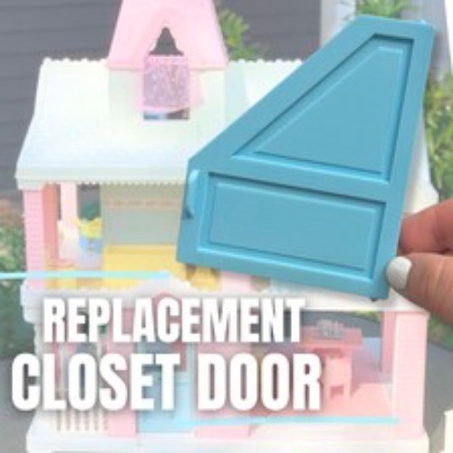 Replacement dollhouse closet - dollhouse,
