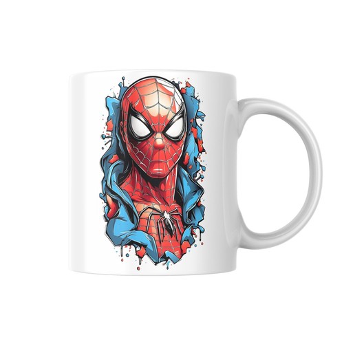 Spiderman artwork 11oz - spiderman,