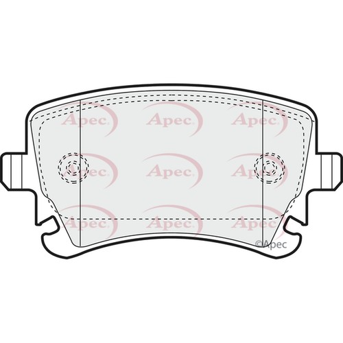 Brake pads set for - set,