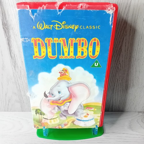 Dumbo vhs tape rare - tape, retro