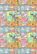 TOY STORY Birthday Gift Wrap -