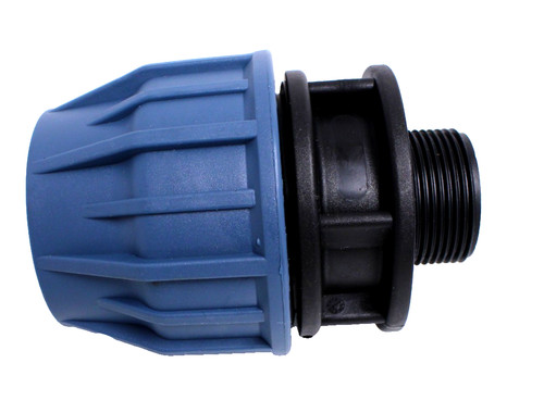 Mdpe compression fitting 50mm - mdpe,