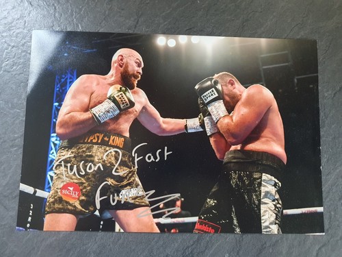 Tyson fury signed - fury, with
