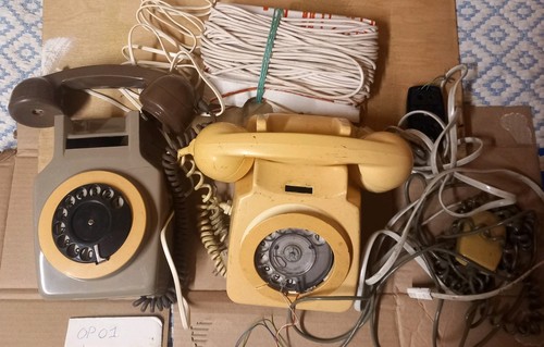 Vintage telephone gpo rotary - telephone,