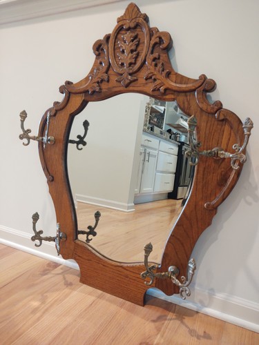 Antique large carved oak - antique,