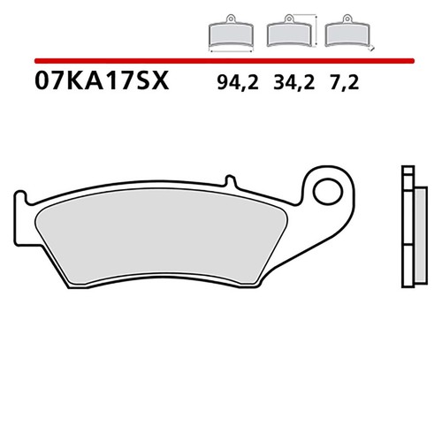 Brembo rear brake pads kit - rear,