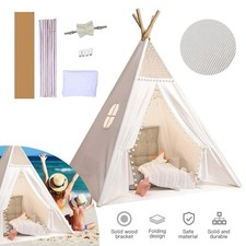 Large Canvas Kids Teepee Star