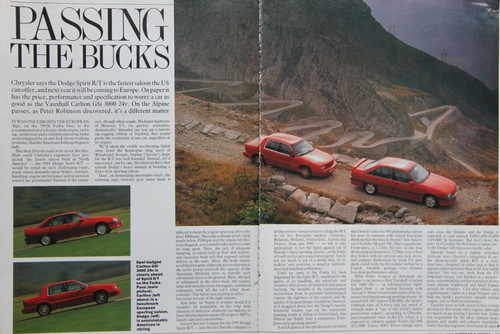 Original 1990 autocar mag - autocar, twin