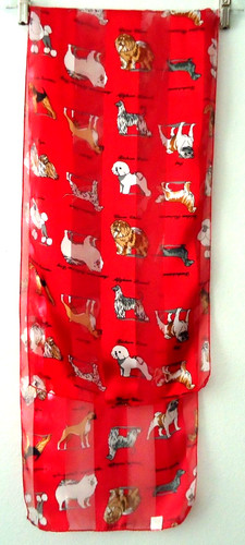 Dog scarf chow retriever - scarf,