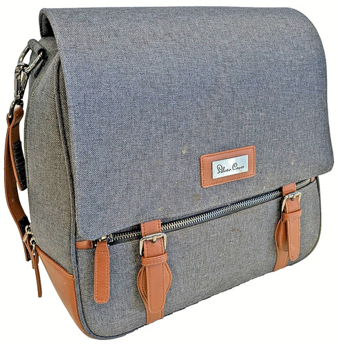 Silver cross wave backpack - wave,