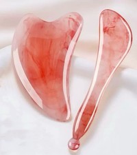 Jade Gua Sha Stone Board Face