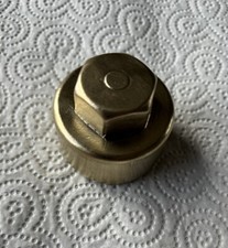 Original Massey Ferguson Trailer Pipe Brass Cap