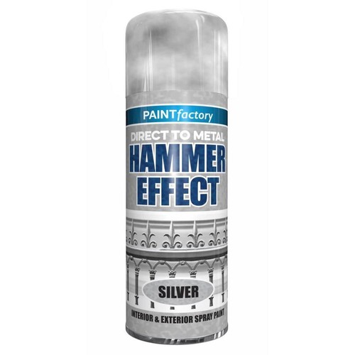 Silver hammer effect paint - effect,