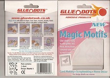 Glue Dots Magic Motifs Glue Shapes - Hearts (615-09)