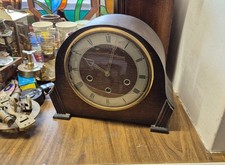 Smiths Oak Westminster chiming mantle clock