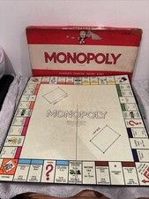 Monopoly Board Game 1961