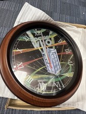 Rare Vintage Doctor Who 1997 18" Wall Clock The TARDIS Design
