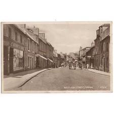 FORFAR West High Street, Angus Postcard Postally Used 1952