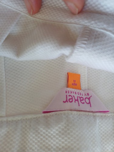 Girls ted baker white shorts - baker,