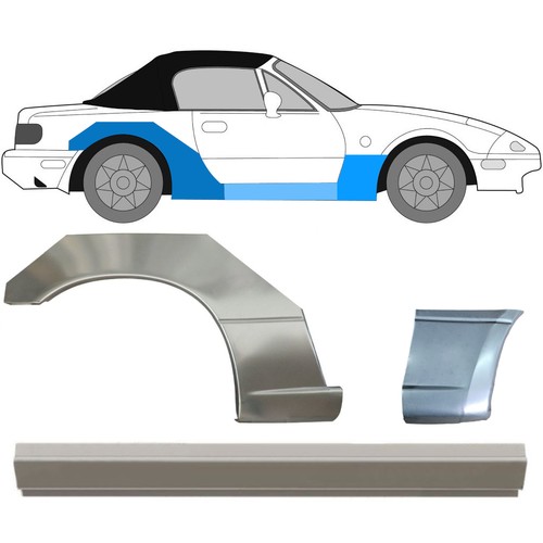 Sill front rear - +,