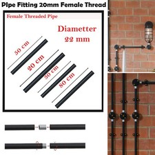20mm Diameter Black Steel