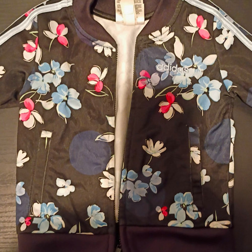 Adidas girls floral piece - girls, 2-piece