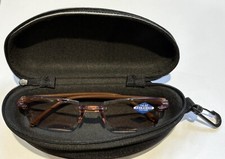 Tinted Reading Glasses, 4.00, Brand New W/Case
