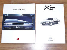 1995 CITROEN XM Large Format Sales Brochure & Specs - Saloon Estate SX VSX Excl
