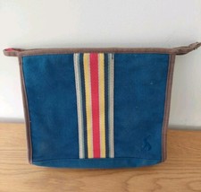 JOULES Early weekend wash bag without toiletries. Used Holiday Travel Retro 29