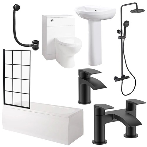 Complete bathroom suite - bathroom,