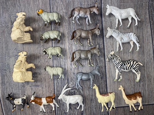 Britains donkeys zebra sheep - britains,