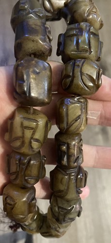 Vintage antique carved - , jade