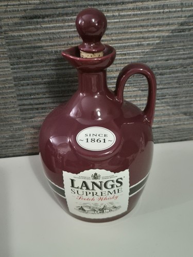 Langs whisky jug with - jug,