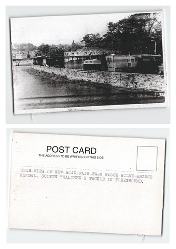 Postcard new road fair - -,