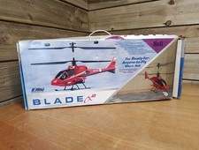 E-flight Blade CX2 Coaxial RC Helicopter Full Set Up - Boxed - Needs New Battery