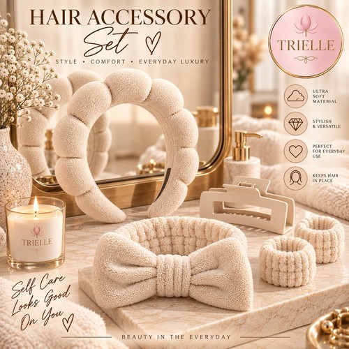 Piece spa hair - spa, set