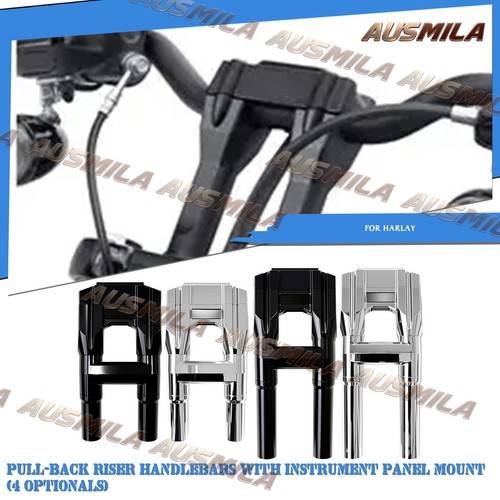Motorcycle pull back riser - pull-back,