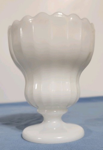 Vtg white milk glass - milk,