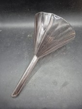 Victorian Large Amethyst Wrythern Glass Wine Funnel 22cm Long