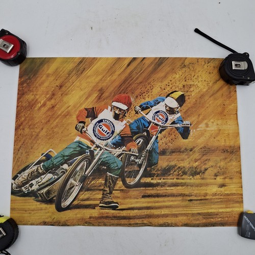 Vintage gulf speedway - gulf,