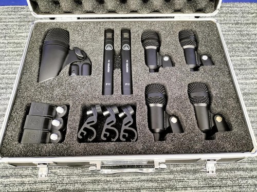 Akg drum set session - set, i
