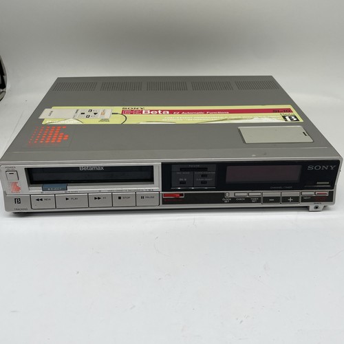 Sony betamax vcr - sl-10, video