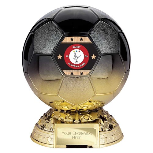 Football trophies elite black - trophies,