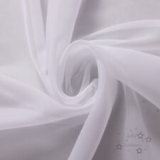 white  Voile Fabric Roll