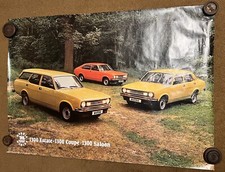 Leyland Marina DEALER POSTER Austin Manual COOPER PARTS ROVER BMC Metro MINI