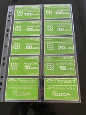 British Telecom Phone Card Bundle  - 10 Cards UK - Used Free Postage