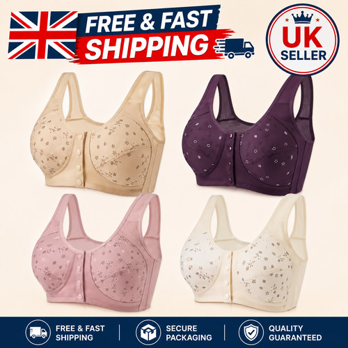Ladies front fastening bra - ladies,