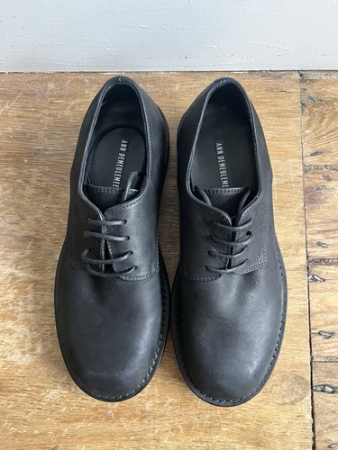 Ann demeulemeester black - black, derby