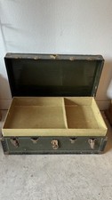 Vintage Military FOOT LOCKER w