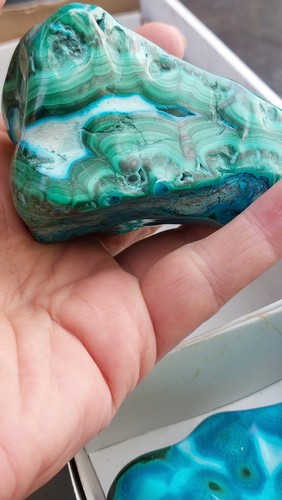 Malachite with chrysocolla - malachite,